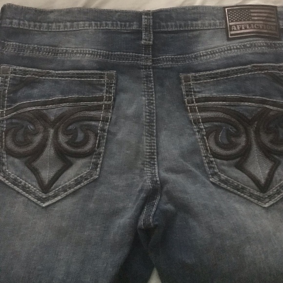 Men’s Buckle Jeans NWT Affliction - Picture 2 of 6